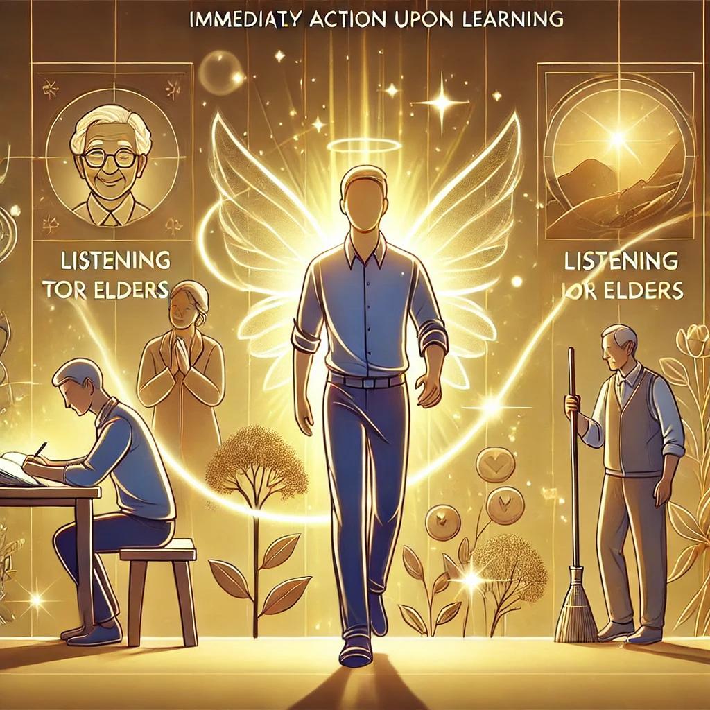 知ったら即行動せよ。知ると同時に行動せよ。